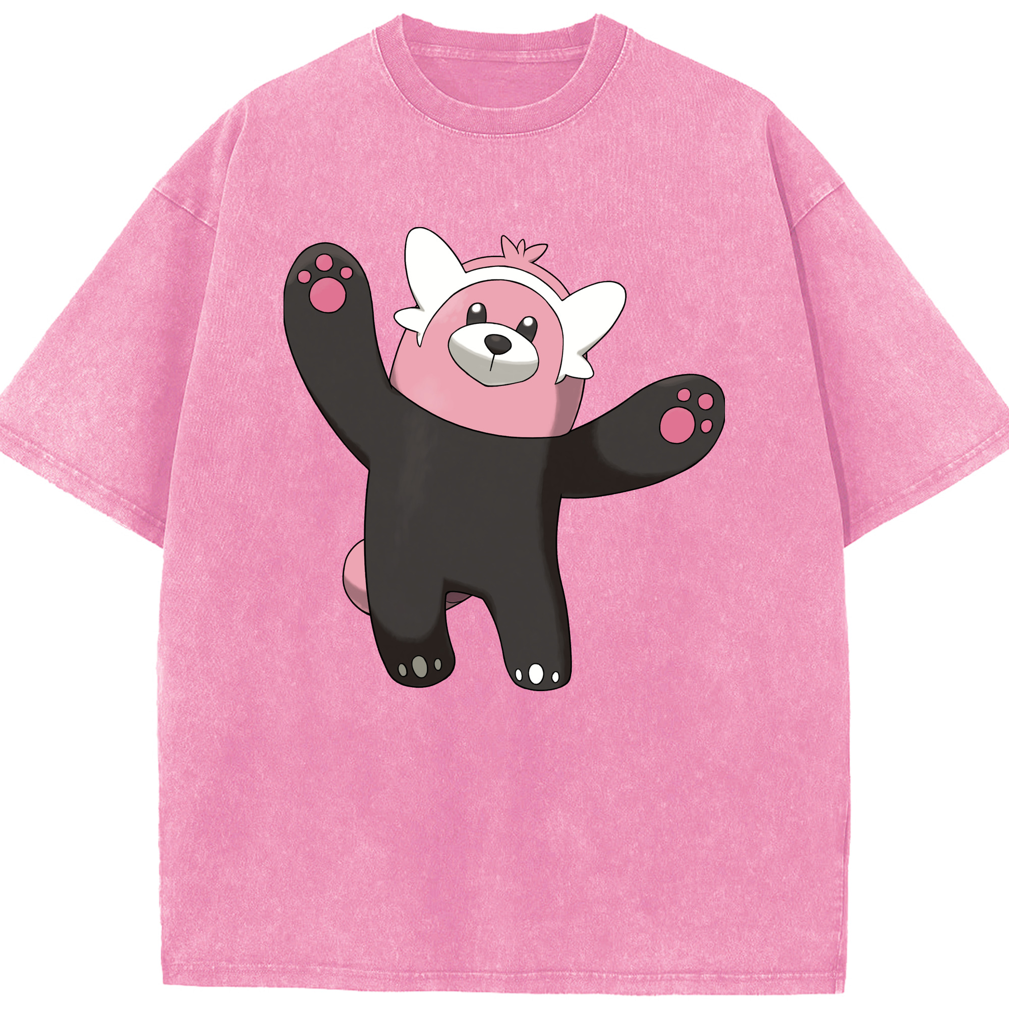 ポケットモンスター Pokémon 綿100% ヴィンテージ風 半袖Tシャツ（フロントプリント）